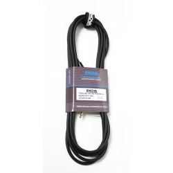Enova PSMM3-3 - Câble patch Mini Jack stéréo/Mini Jack stéréo, 3 mètres, noir