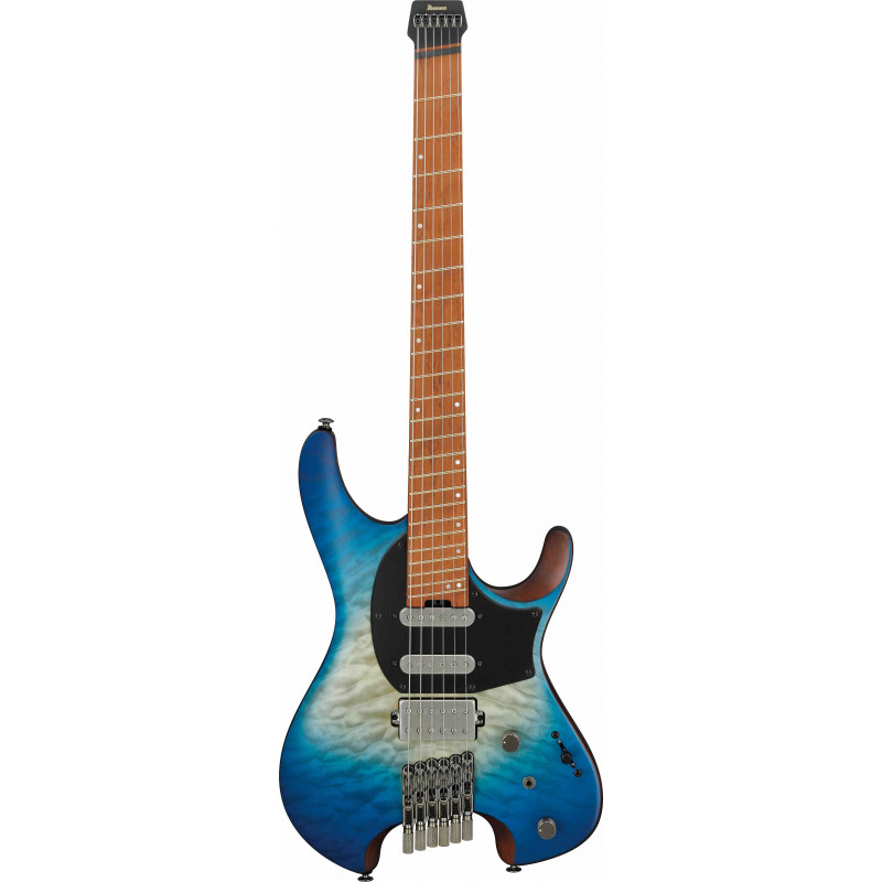 Ibanez QX54QM-BSM Blue Sphere Burst Matte - Guitare électrique (+ housse)