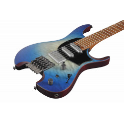 Ibanez QX54QM-BSM Blue Sphere Burst Matte - Guitare électrique (+ housse)