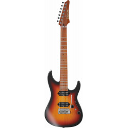 Ibanez AZ24027-TFF Tri Fade Burst Flat - Guitare électrique 7 cordes (+étui)