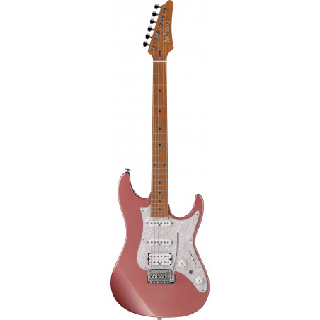 Ibanez AZ2204-HRM Hazy Rose Metallic - Guitare électrique (+ étui)