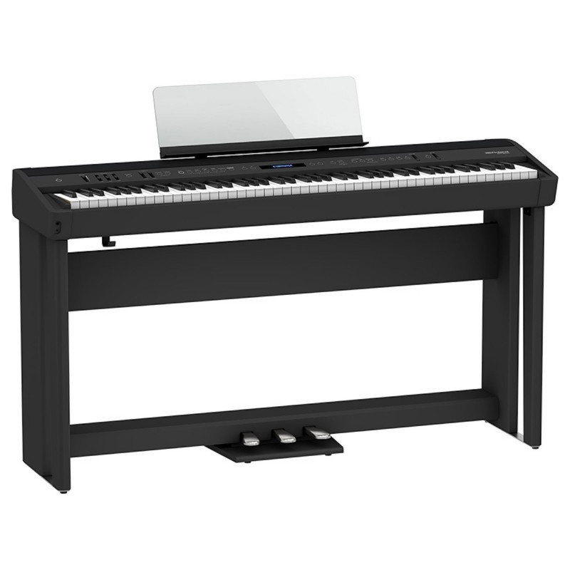 Roland Pack - FP-90X - Piano numérique noir - 88 touches + Pédalier & Stand
