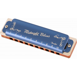 Fender Midnight Blues - harmonica diatonique - Fa