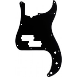 Fender pickguard pour basse Precision - 13 trous - Noir