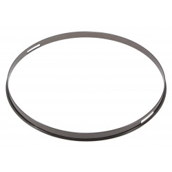 Sparedrum HSFL23-14SBK - Cercle Acier 14" Timbre Noir 2.3mm Simple Flange