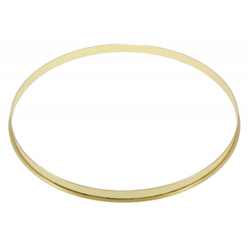 Sparedrum HSFL23-12BR - Cercle Acier 12" Doré 2.3mm Simple Flange