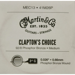 Martin 41M26P Clapton's choice - Corde acoustique phosphore bronze .035 (unité) (copie)