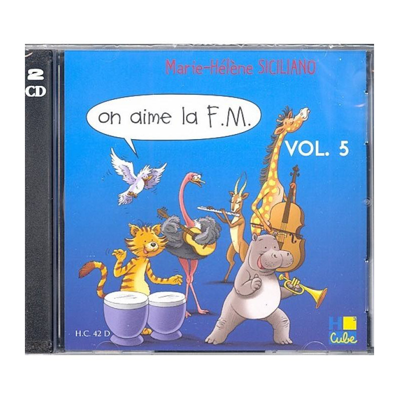 CD On aime la F.M. CD Vol.5 - Marie-Hélène Siciliano