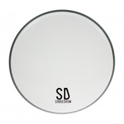 Sparedrum AS08SW - Peau 8" Alverstone Smooth White - 1 pli - 10 mil