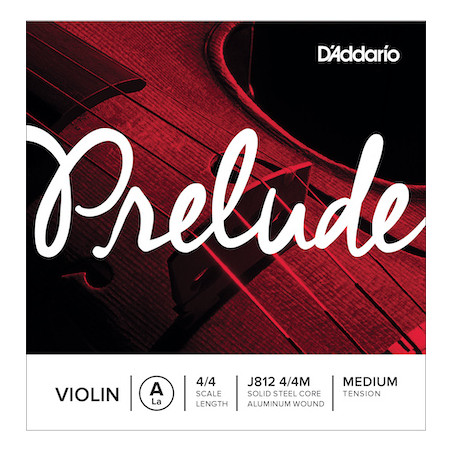 D'Addario J812-4/4M - Corde au détail La pour violon 4/4 - Medium - Stock B