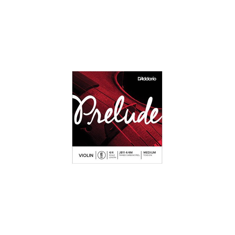 D'Addario J811- 4/4M - Corde au détail Mi pour violon 4/4 - Medium - Stock B