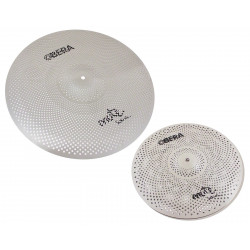 Obera Cymbals MU-SET2 - Set 2 Cymbales Silencieuces Mute - 14" 20