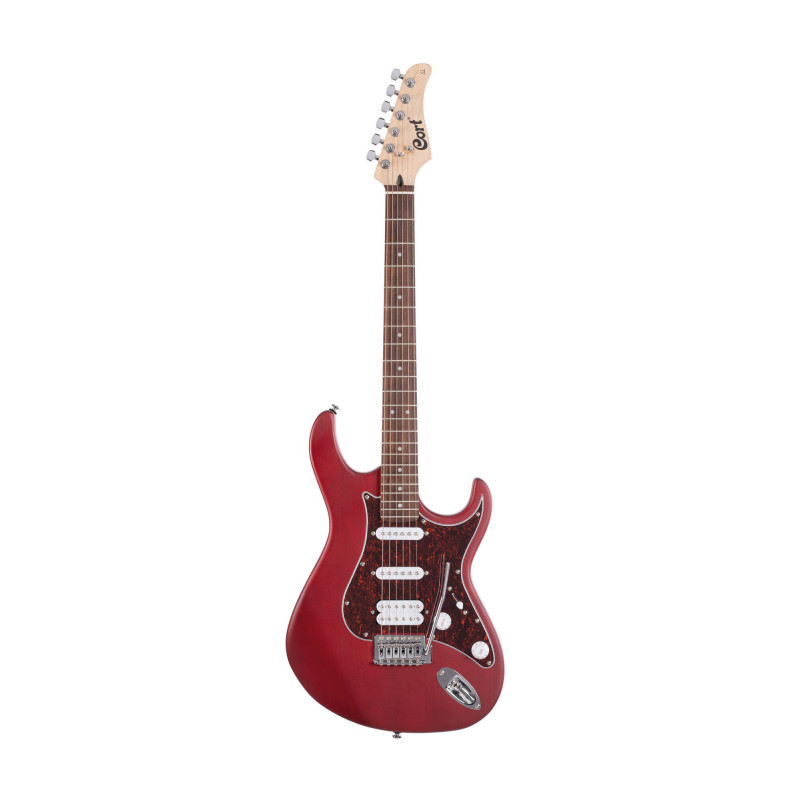 Cort G110 - Guitare électrique série G - Rouge pores ouverts