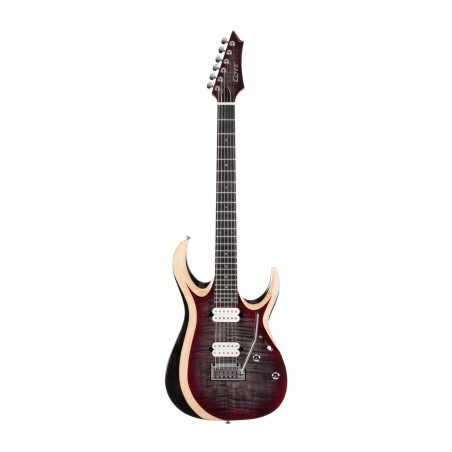 Cort X700 Duality II - Guitare électrique - Lava burst (+ housse)