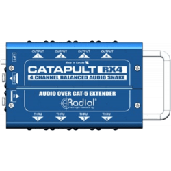 Radial CATAPULT-RX4 - Multipaire récepteur 4 XLR