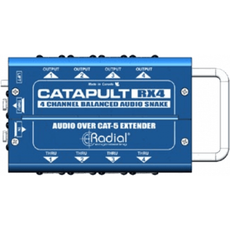 Radial CATAPULT-RX4 - Multipaire récepteur 4 XLR