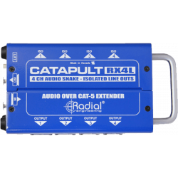 Radial CATAPULT-RX4L - Multipaire récepteur 4 XLR niveau ligne