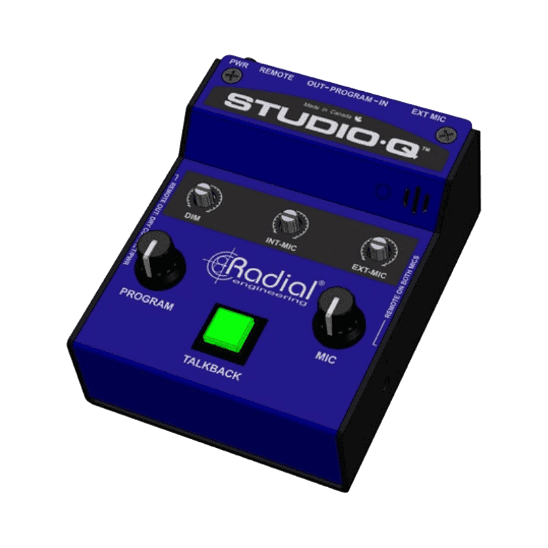 Radial STUDIOQ - Interface de talkback de studio