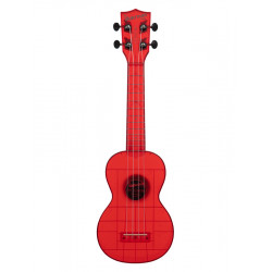 Kala KA-WMT-RD-S - Waterman, ukulélé soprano - Maritime Red Transparent