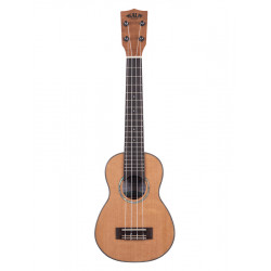 Kala KA-SCAC-SLNG - Solid Cedar Top Acacia, ukulélé soprano Long Neck