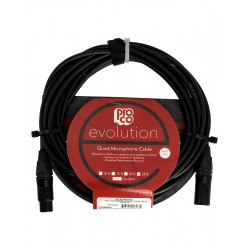 ProCo EVLMCN-20 - Câble micro Evolution Series Lo-Z NTK XLR - 6 m