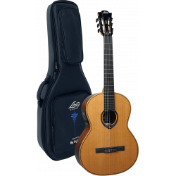 Lâg CHV15E - Guitare électro-classique HyVibe - Naturel brillant (+housse)