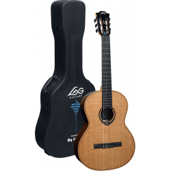 Lâg CHV30E - Guitare électro-classique Hyvibe - Naturel brillant (+ étui)