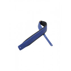 Levy's DM1PD-BLU - Sangle  6,4  cm, noir, rembourrée, avec rebord de confort - Bleu