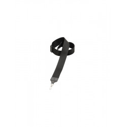 Levy's M10-BLK - Sangle 5  cm, polypropylène pour banjo - Black