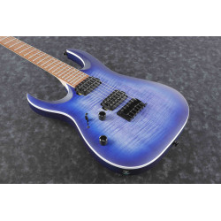 Ibanez RGA42FML-BLF Blue Lagoon Burst Flat - Guitare électrique gaucher