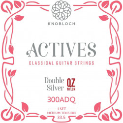 Knobloch 300ADQ  Active QZ Nylon  - jeu guitare classique - tension medium