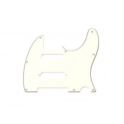 All parts PG9563-050 - Pickguard pour guitare électrique Télécaster coupe stratocaster - 3 ply 8 trous - Blanc vieilli