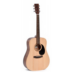 Ditson by Sigma D-10 - Guitare acoustique Dreadnought Série 10 - Naturel satiné