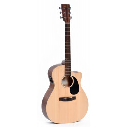 Ditson by Sigma GC-10E - Guitare électro-acoustique Grand OM Série 10 - Naturel satiné