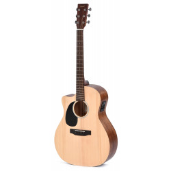 Ditson by Sigma GC-10EL - Guitare électro-acoustique Grand OM gaucher Série 10 - Naturel