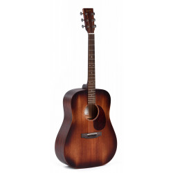 Ditson by Sigma D-15-AGED - Guitare acoustique Dreadnought Série 15 - Aged Sunburst