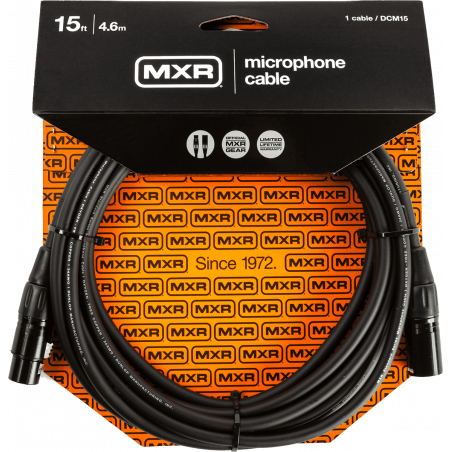 Mxr  DCM15 - Câble XLR-XLR - 4,5m