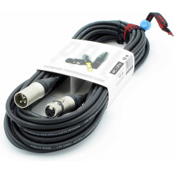 X-Lead MC10BK100PN - Câble XLR mâle-femelle 10 m (neutrik)