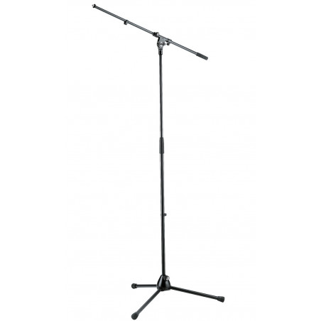 K&M 210-2 - Pied de microphone perche - noir - stock B