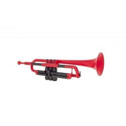 pTrumpet - Trompette Sib en plastique - Rouge (+ housse)