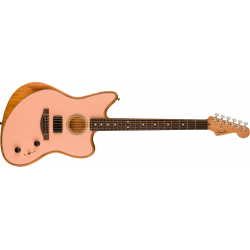 Fender Acoustasonic® Player Jazzmaster®, Rosewood Fingerboard, Shell Pink