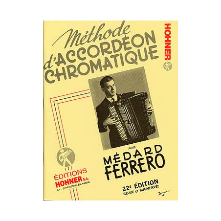 Méthode d'accordéon chromatique 2ième année - Médard Ferrero