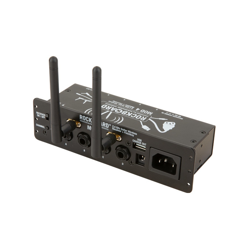 RockBoard MOD 4 - Patchbay avec TRS et transmetteur sans fil