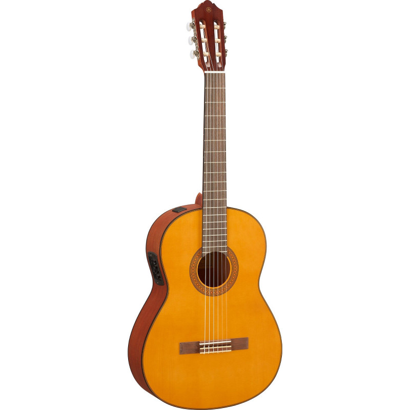 Yamaha CGX122MS - Guitare classique avec préampli et capteurs intégrés - Spruce natural