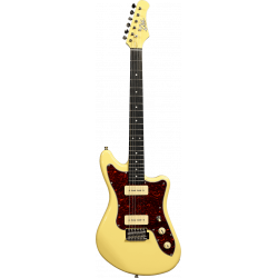 Eko CAMAROVR-P90-CRM - Guitare électrique Camaro P90 - Cream