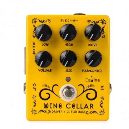 Caline CP-60 Wine Cellar Driver DI - Pédale guitare basse