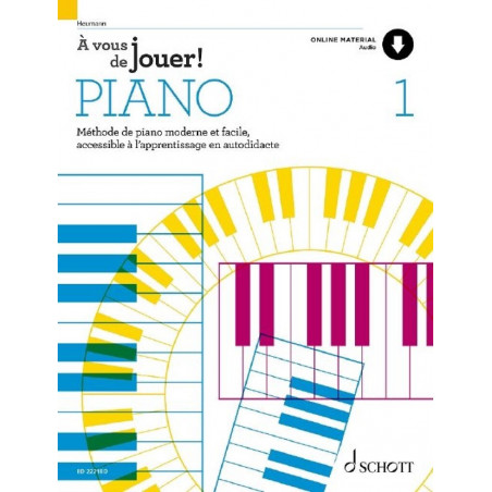 À vous de jouer! PIANO Vol. 1 - Hans-Günter Heumann (+ audio)