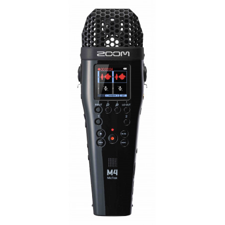 Zoom M4 MicTrak - Enregistreur 4 pistes 32 bits forme microphone
