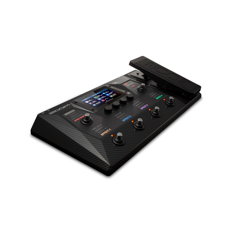 Zoom G6 - pédalier multieffets - écran tactile - interface audio