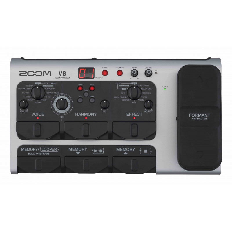 Zoom V6-SP - Processeur d'effets pour la voix (seul)